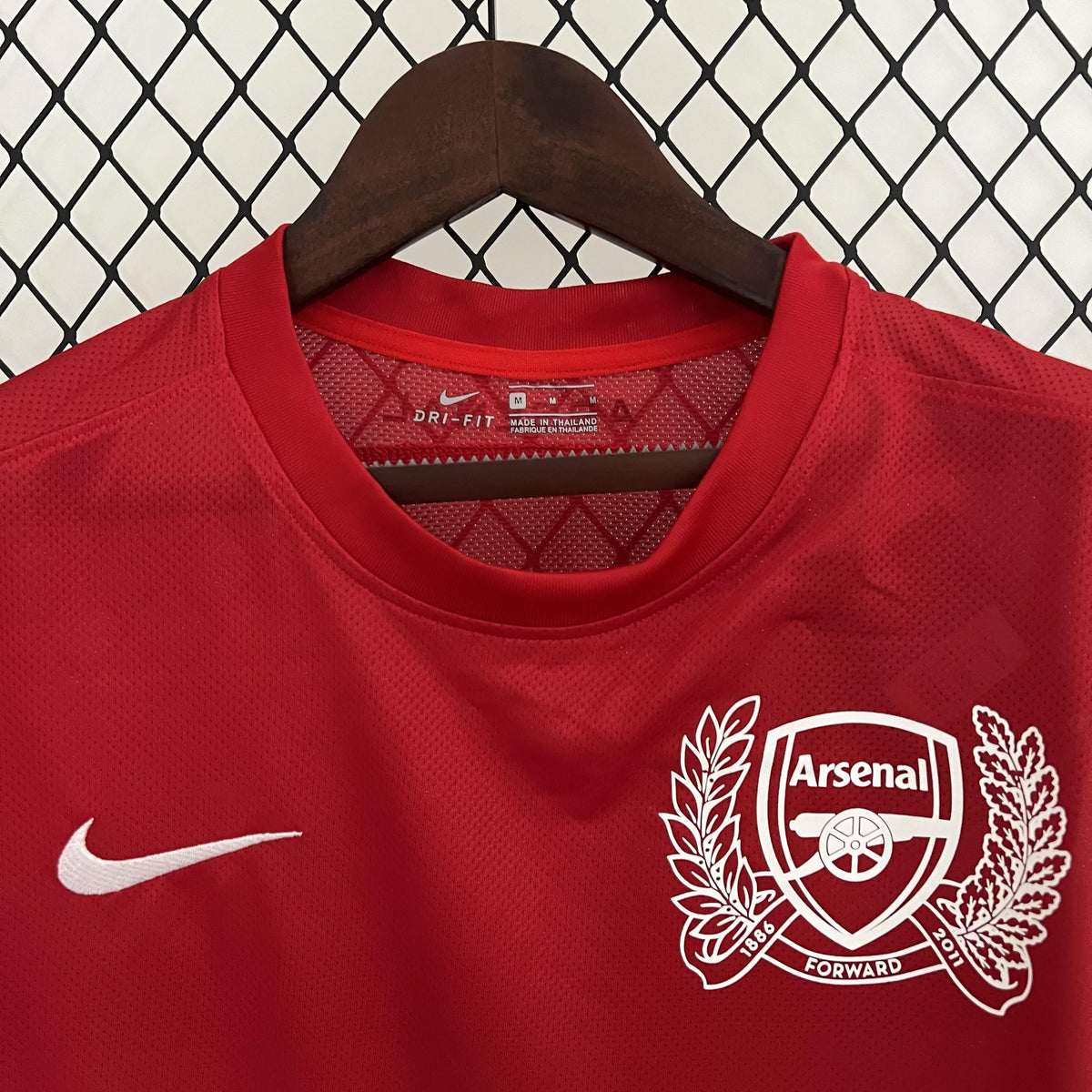 Camiseta retro del Arsenal del 125.º aniversario (local) 2011/12
