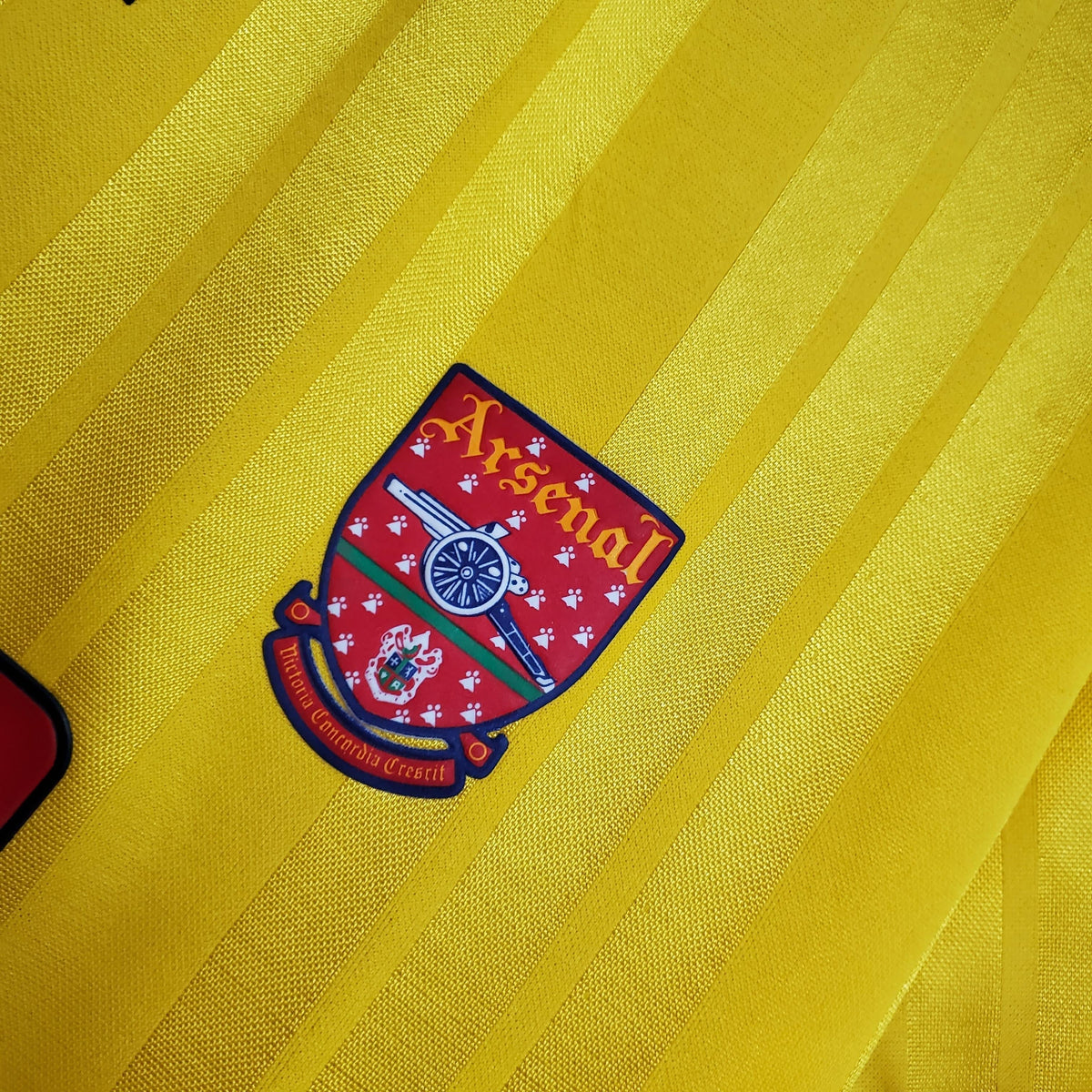Camiseta retro de visitante del Arsenal 1993/94