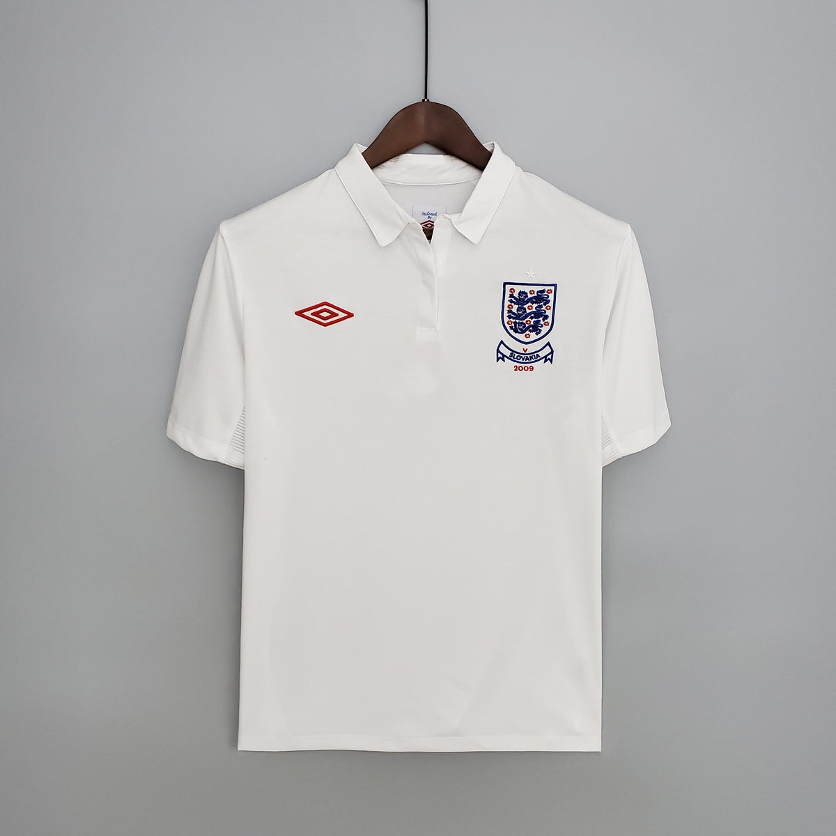 Camiseta retro de local de Inglaterra 2010