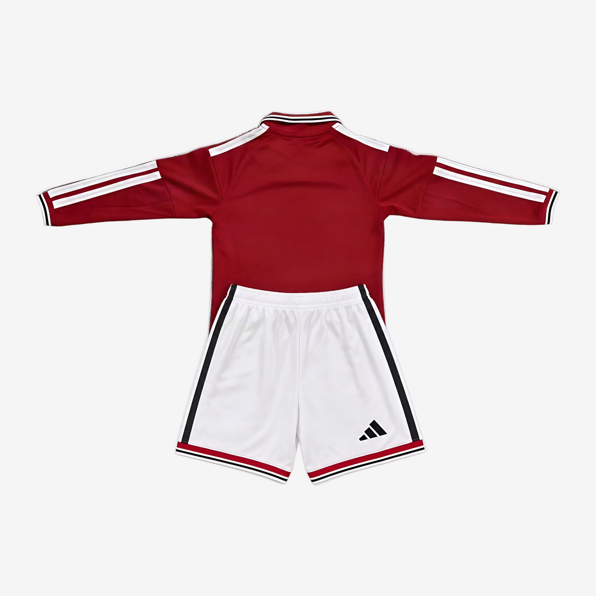 Manchester United Home 26/27 Kids Long Sleeve Shirt Kit