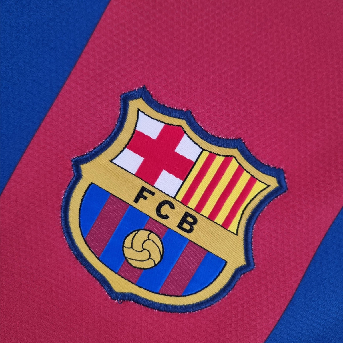 Camiseta retro local del Barcelona de la UEFA Champions League 2010/2012 (manga larga)