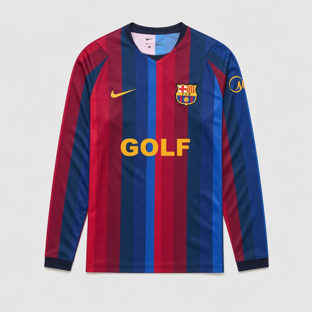 Limited Edition FC Barcelona x Golf Wang 26/27 Home Long Sleeve Player Edition