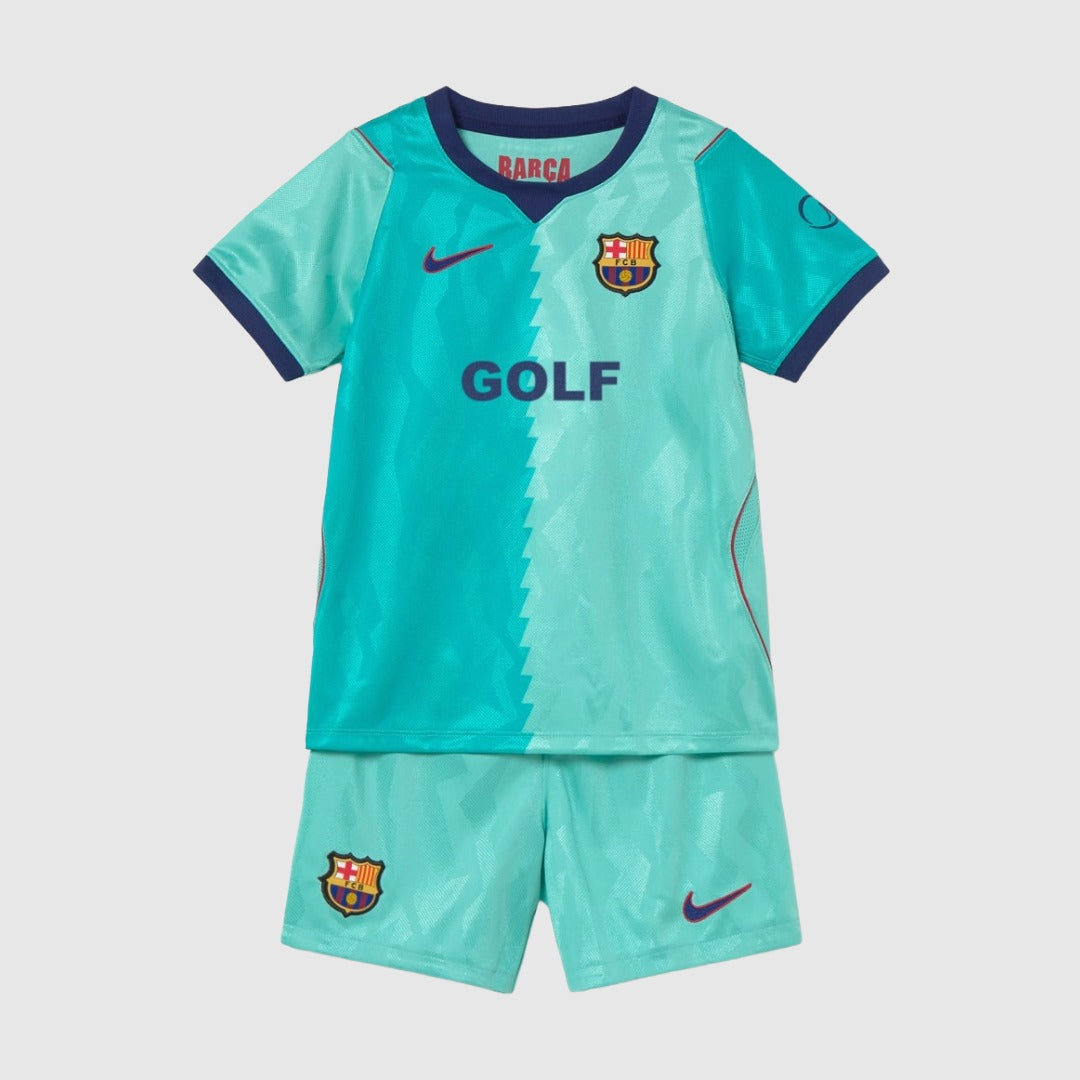 Limited Edition FC Barcelona x Golf Wang 26/27 Third Kids Kit