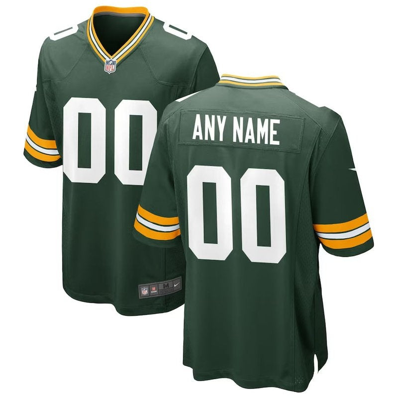 Green Bay Packers - Camiseta de juego de la NFL personalizada - Verde