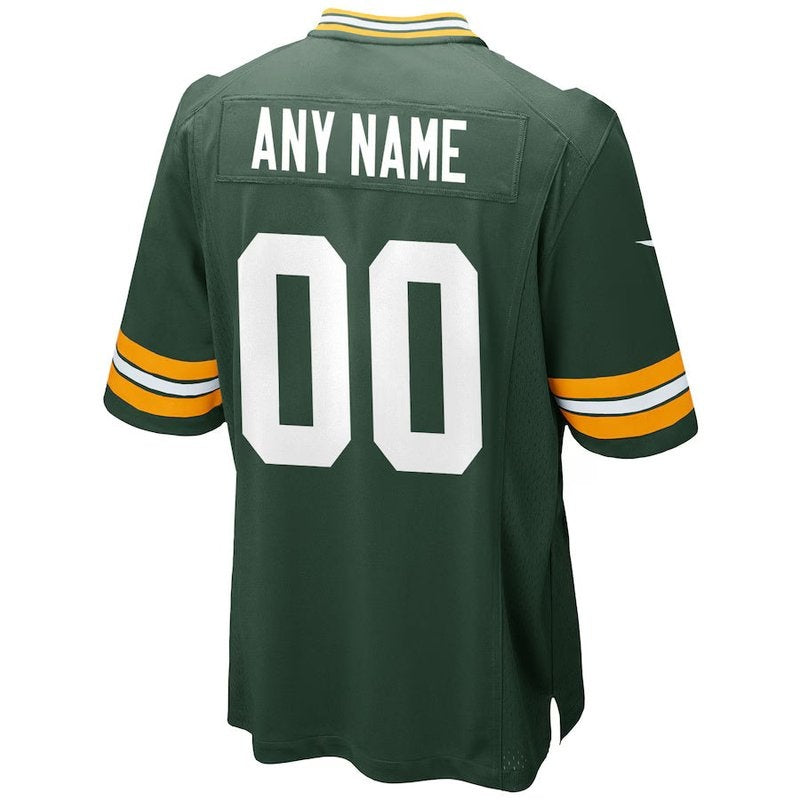 Green Bay Packers - Camiseta de juego de la NFL personalizada - Verde