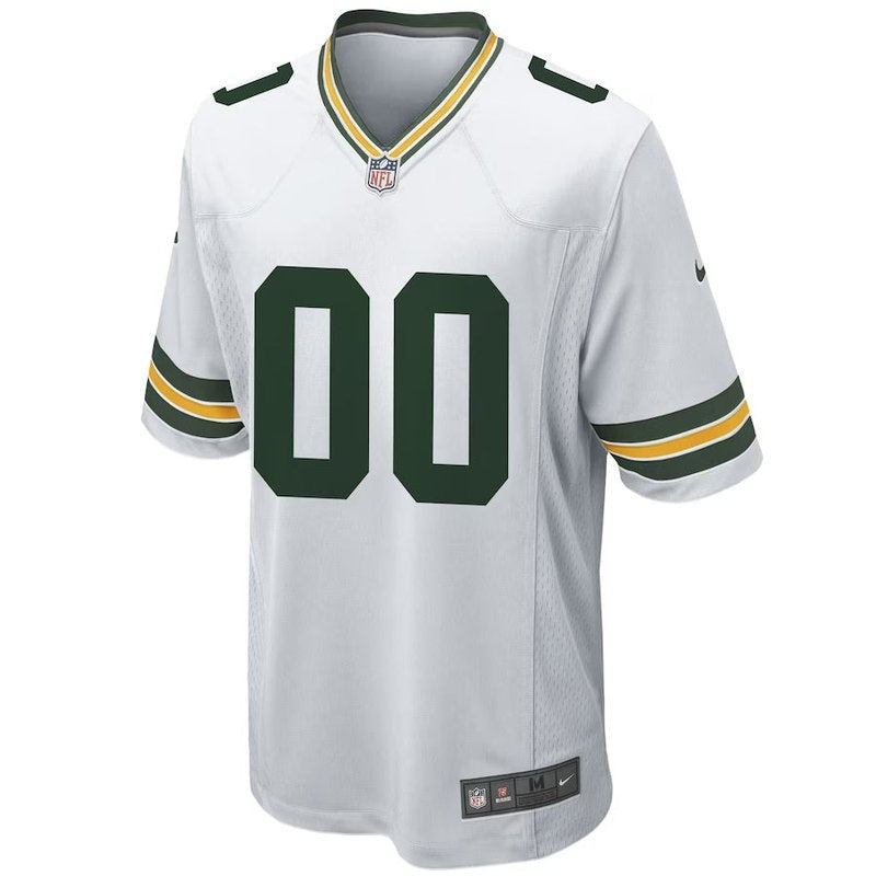 Green Bay Packers - Camiseta de partido NFL personalizada - Verde - Blanca
