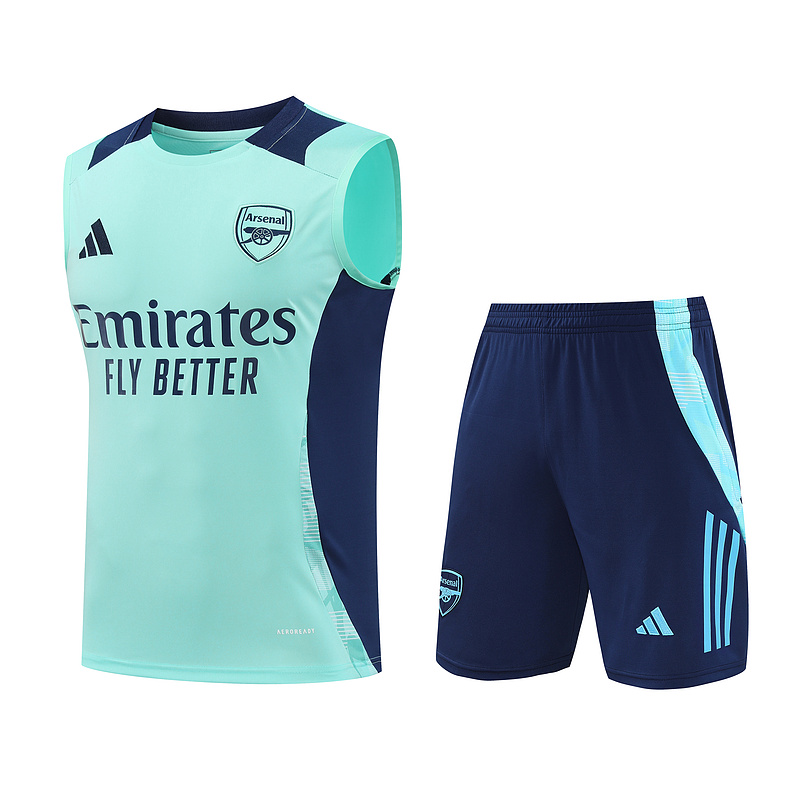 Camiseta de entrenamiento II del Arsenal + pantalón corto (sin mangas)