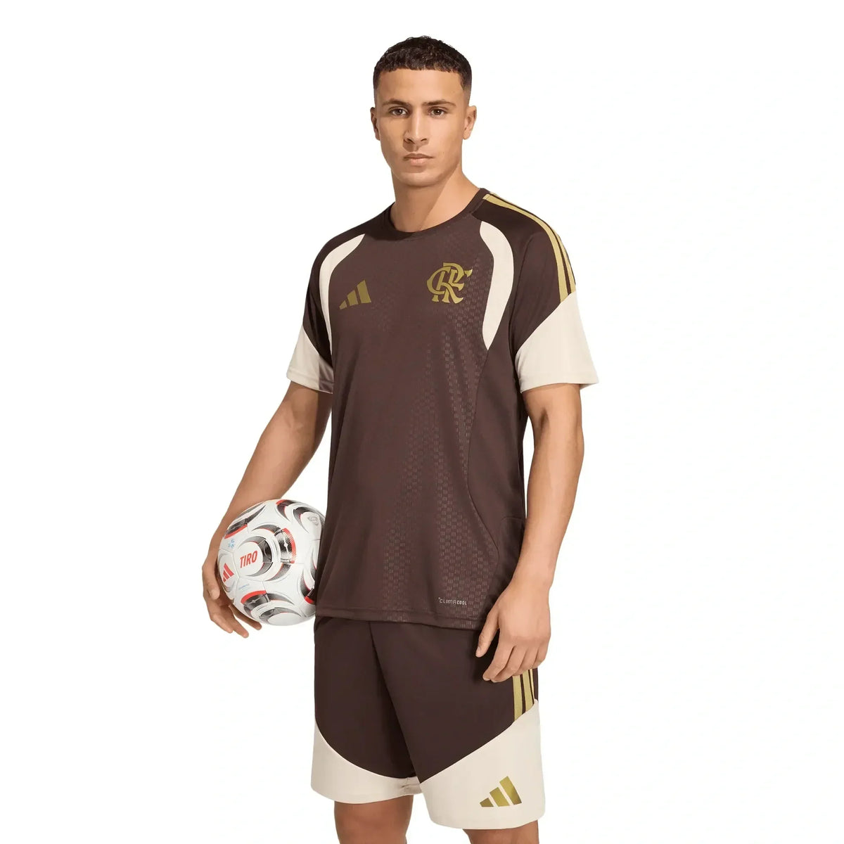 Jersey Flamengo Training Tiro Brown 2026 - Fan Version