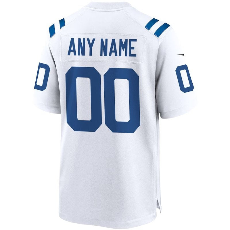 Potros de Indianápolis - Jersey de juego NFL personalizado - Blanco