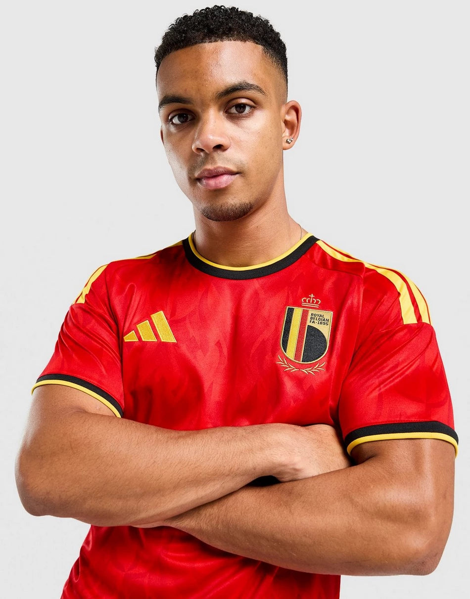 Camiseta de visitante versión fan de Bélgica - Copa del Mundo 2026