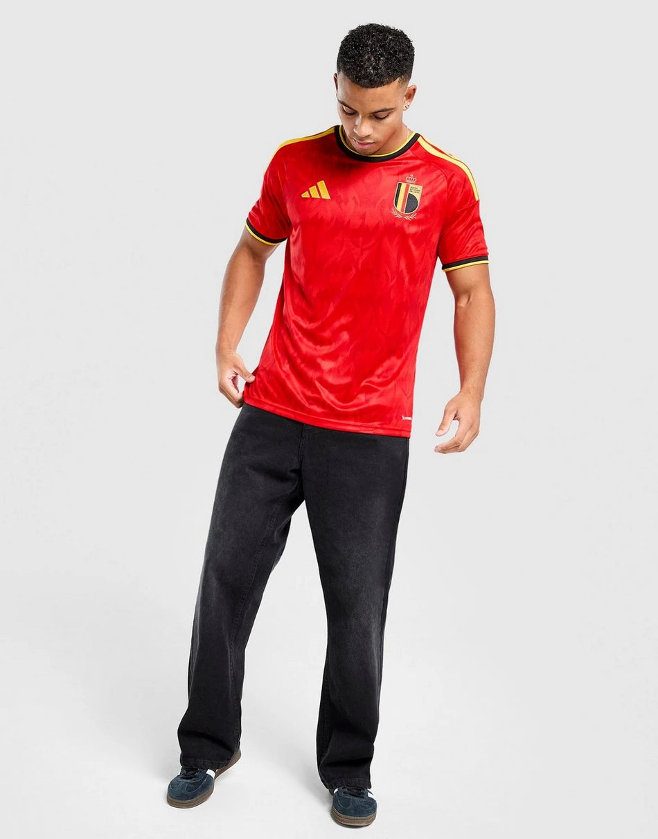 Camiseta de visitante versión fan de Bélgica - Copa del Mundo 2026
