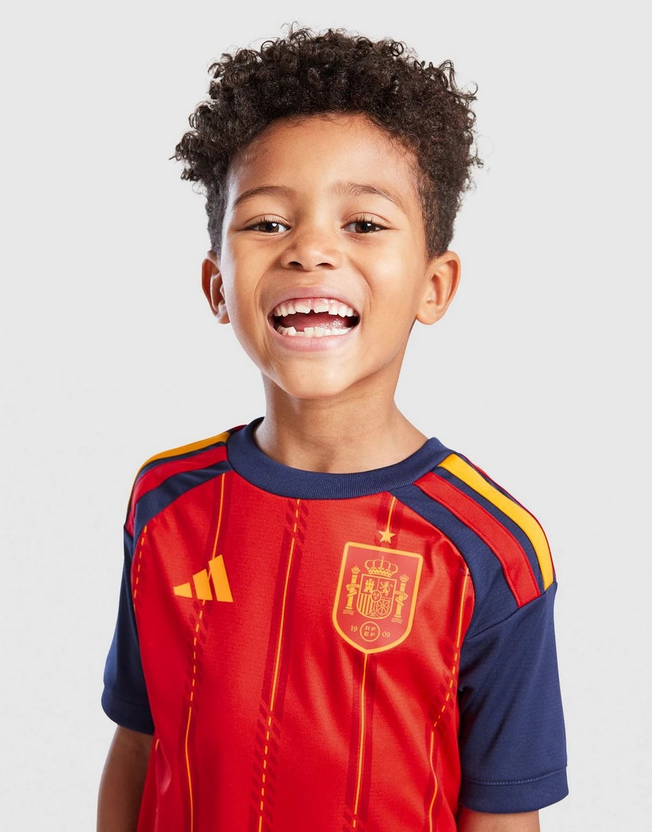 Spain Home Shirt 2025/26 - Kids World Cup