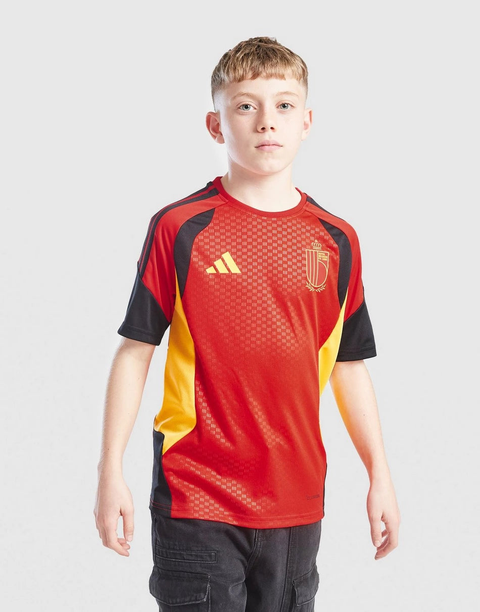 Belgium Home Shirt 2025/26 - Kids World Cup