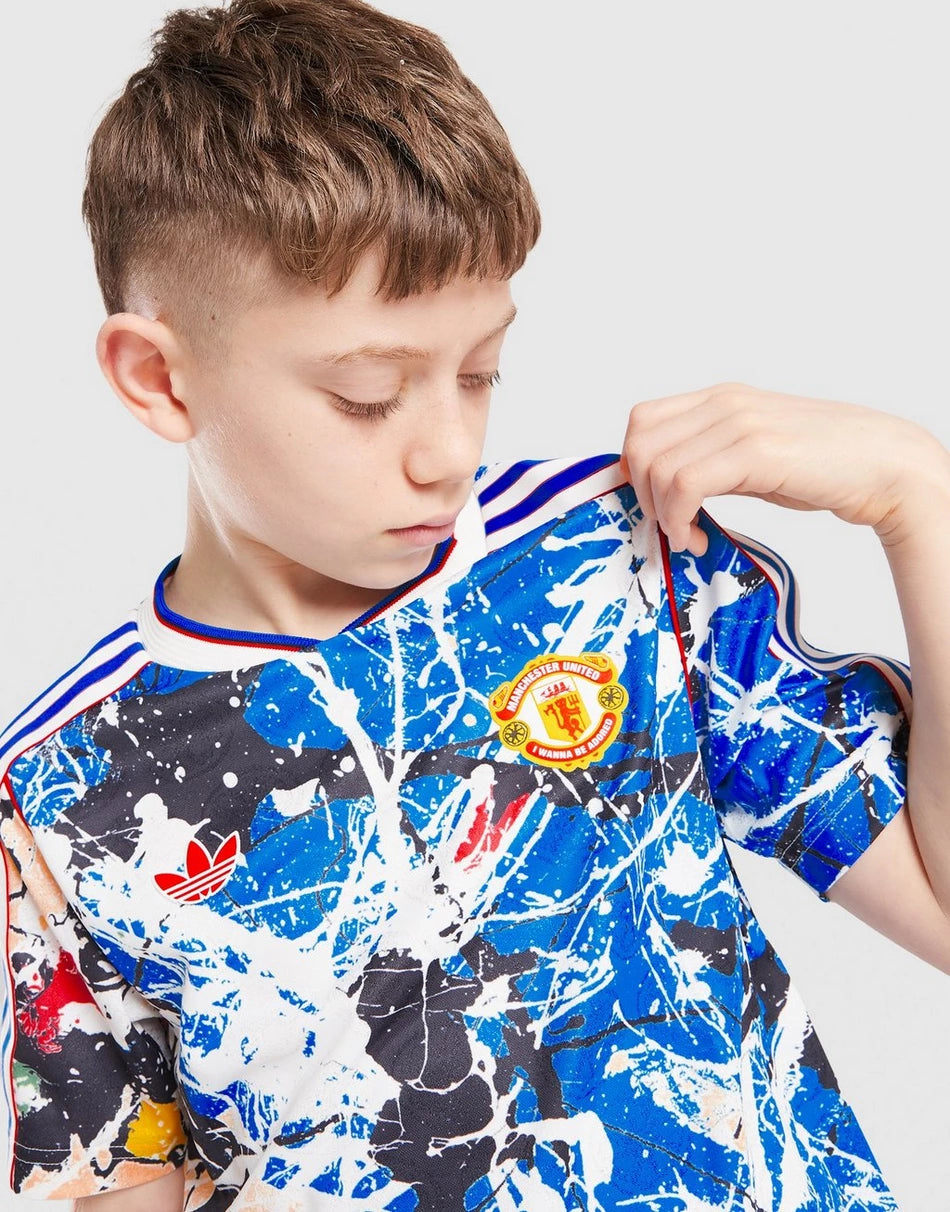 Camiseta Azul Manchester United x Kids Stone Roses