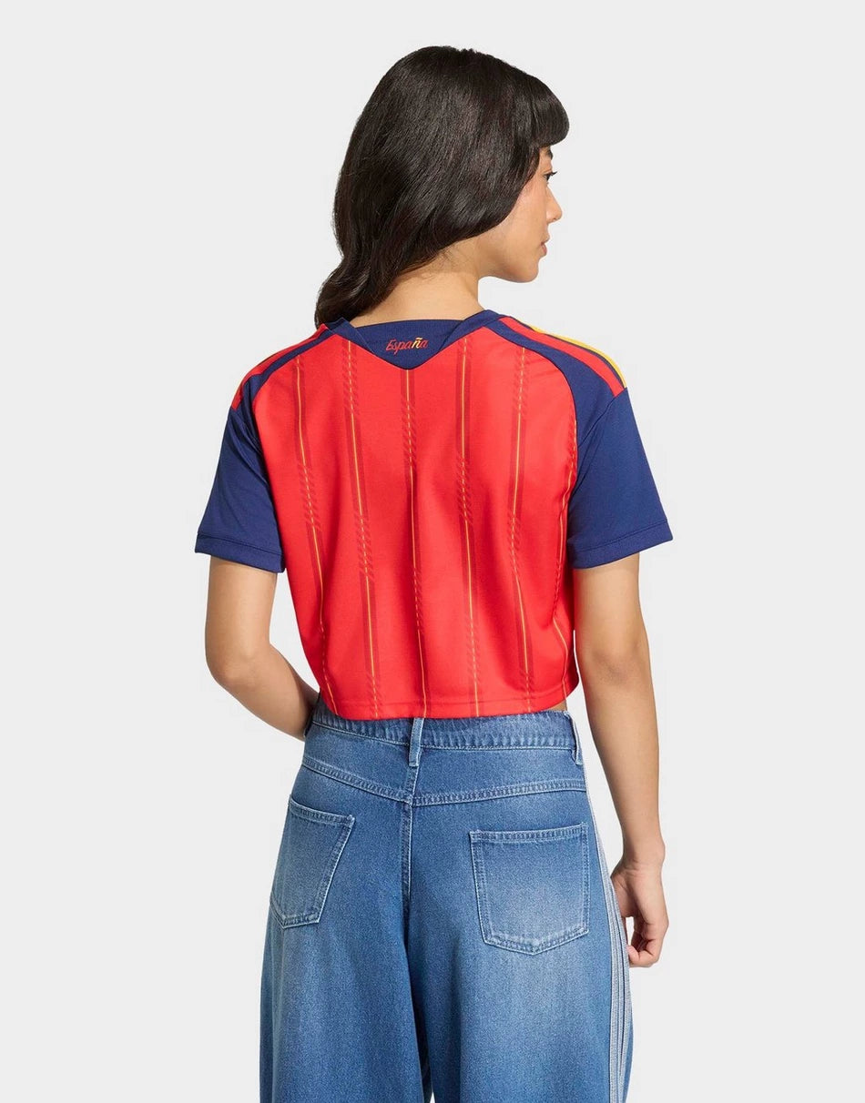 Spain Cropped Jersey Women  World Cup 2026 (