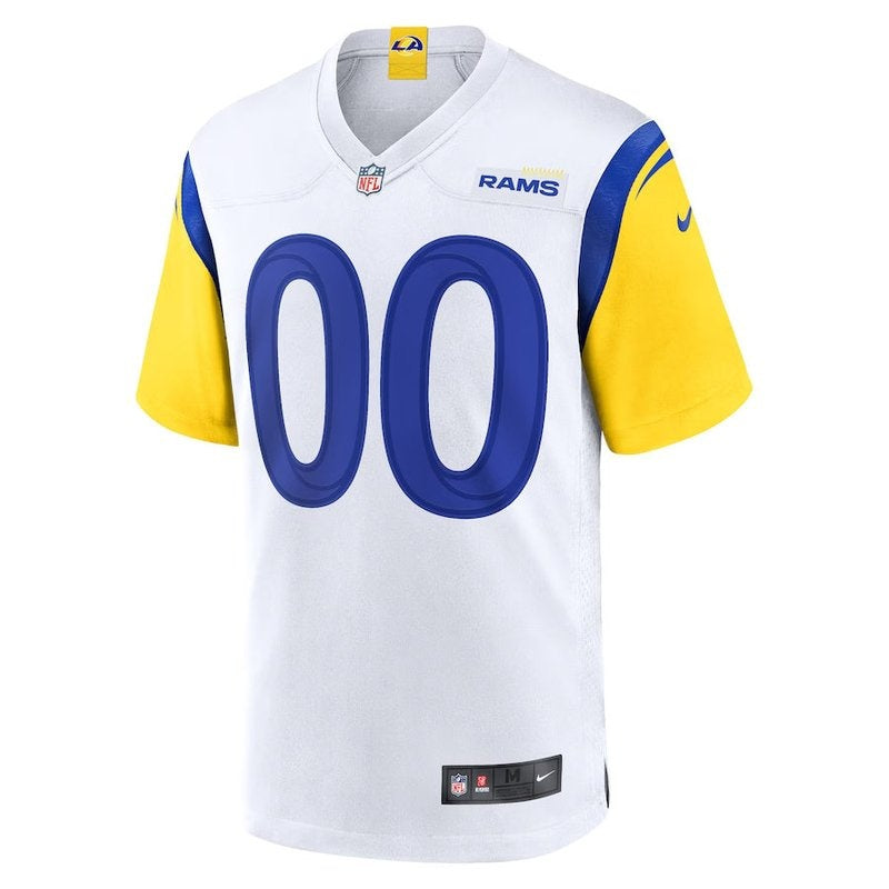 Los Angeles Rams - Camiseta NFL Alternativa Personalizada - Blanca