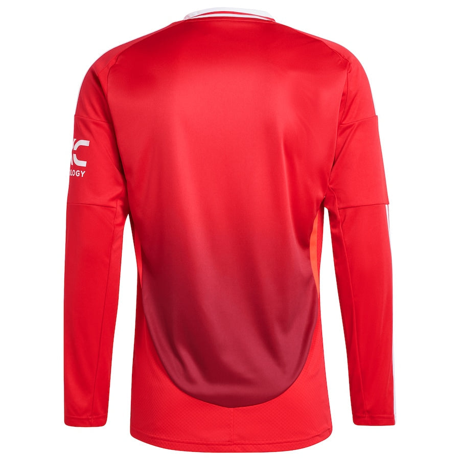 Camiseta de local del Manchester United 2025/2026 manga larga