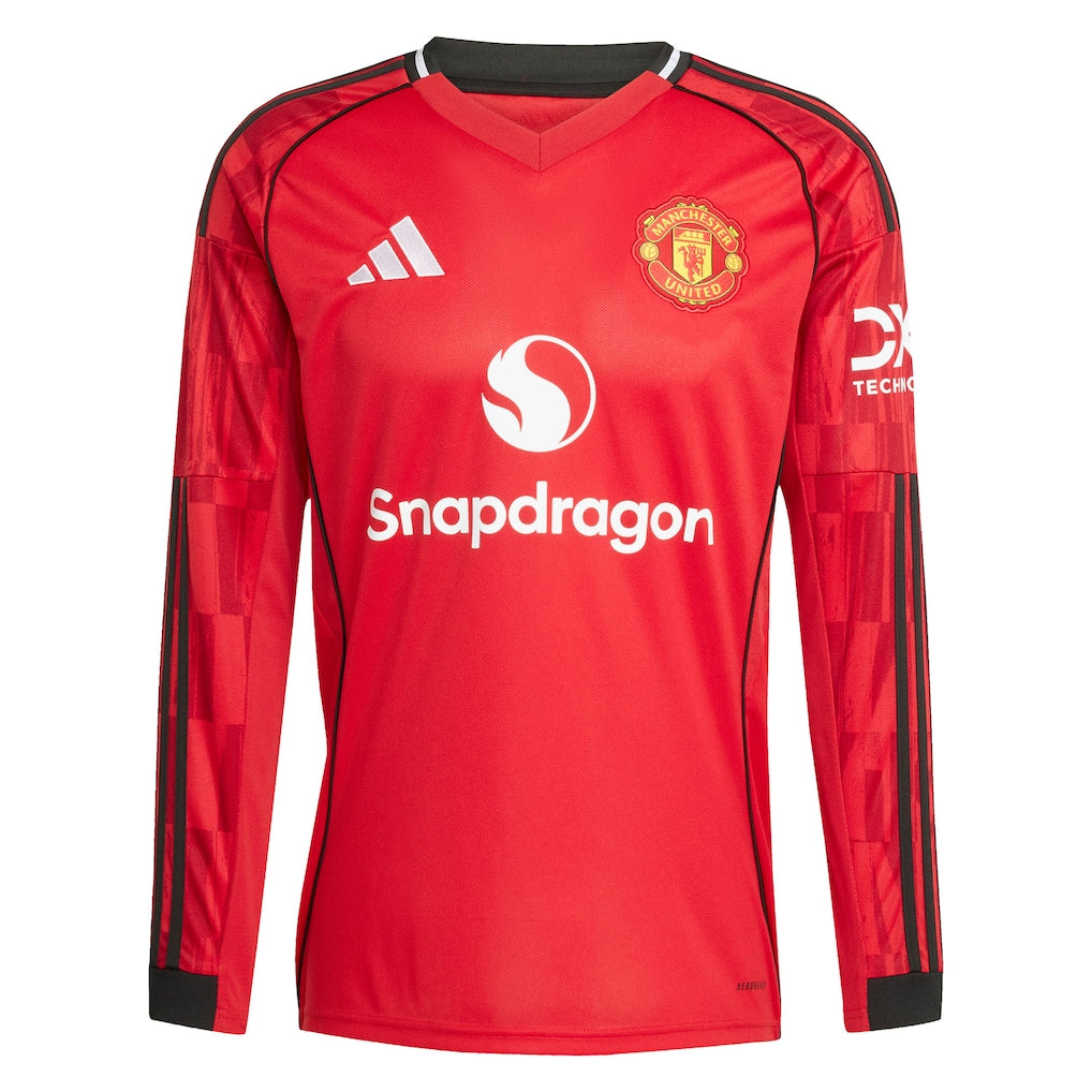 Camiseta Manchester United 2025/2026 Manga Larga