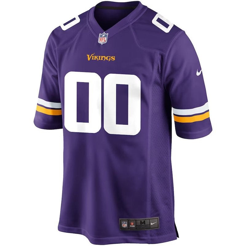 Minnesota Vikings - Jersey de juego NFL personalizado - Morado