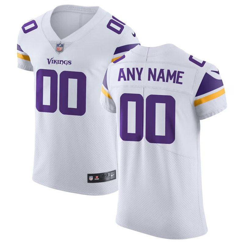 Minnesota Vikings - Camiseta NFL Personalizada - Blanca