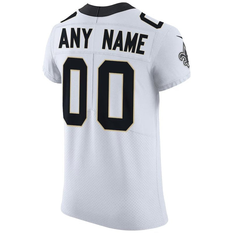 New Orleans Saints - Camiseta NFL Personalizada - Blanca