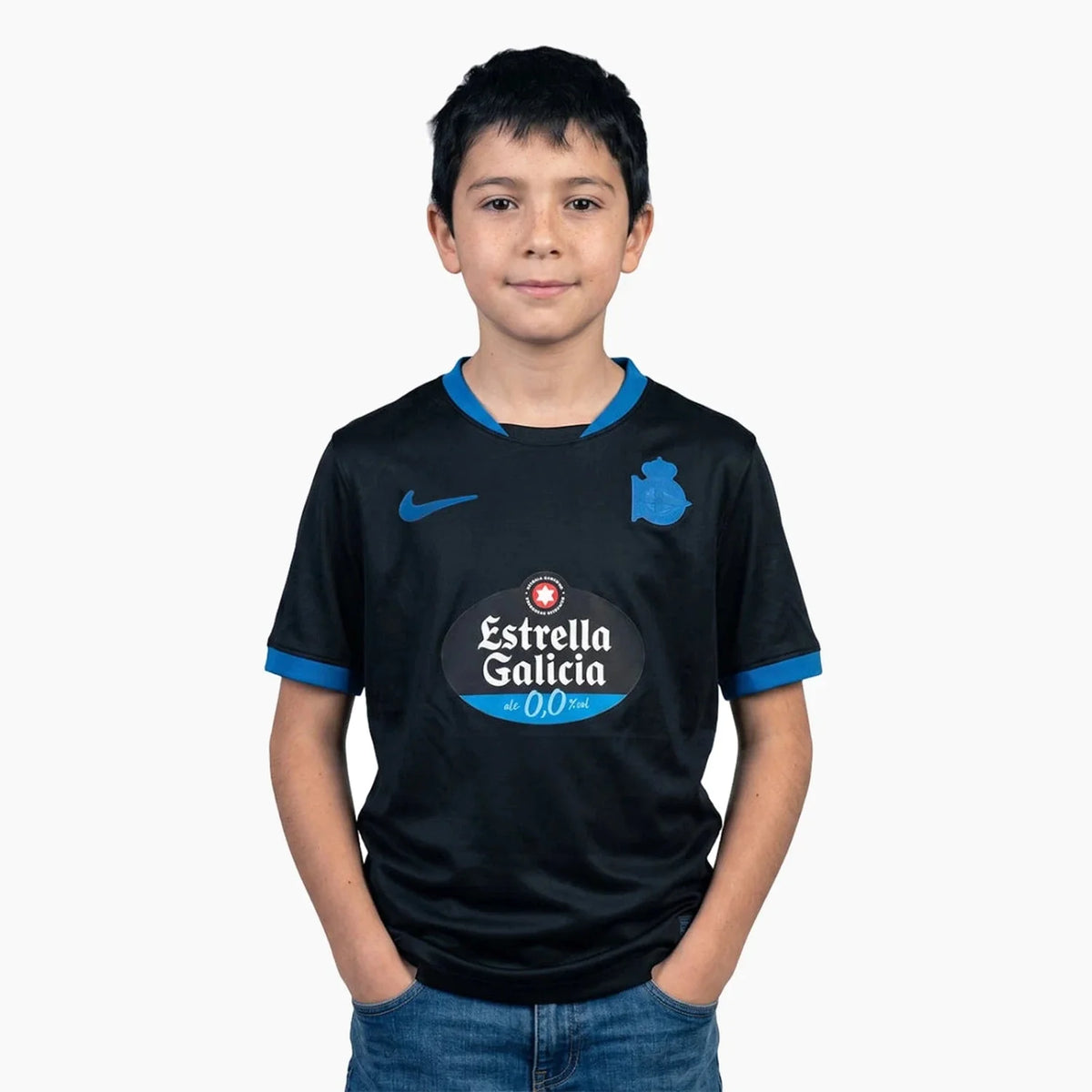 Camiseta Niño Segunda Equipación RC Deportivo 26/27