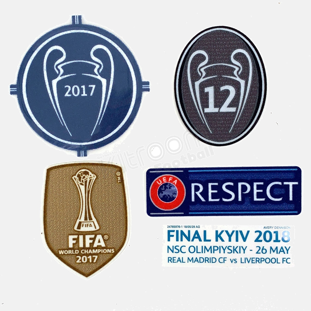 Kit de parches de la final de la UEFA Champions League