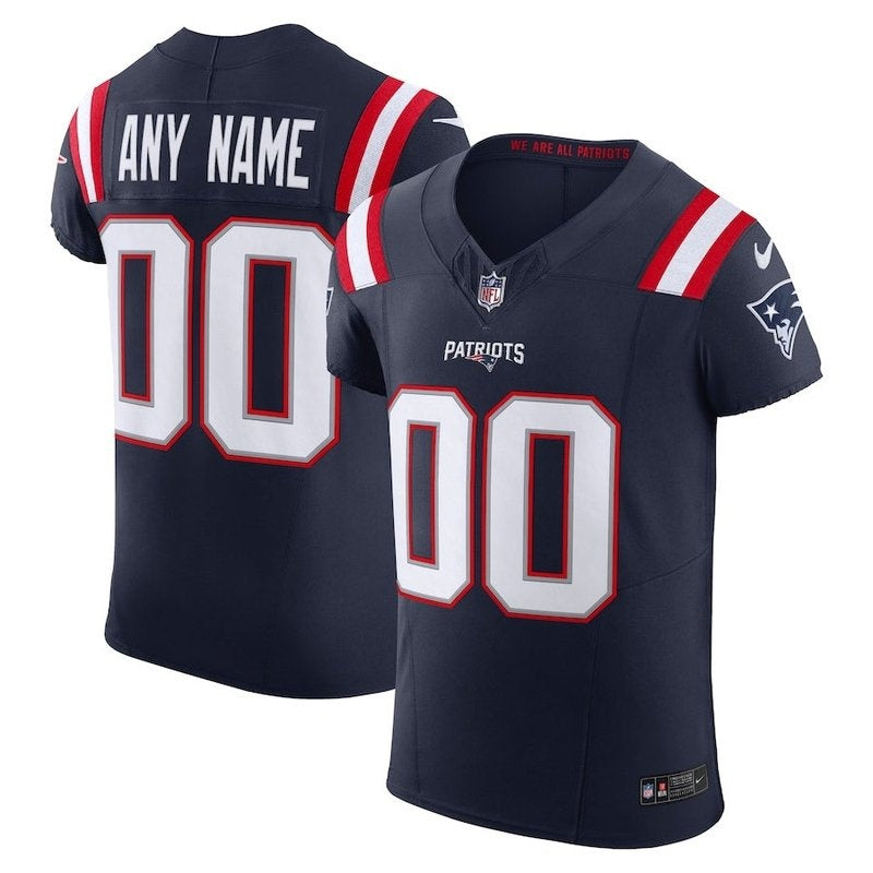 Patriots - Camiseta de la NFL personalizada - Azul marino