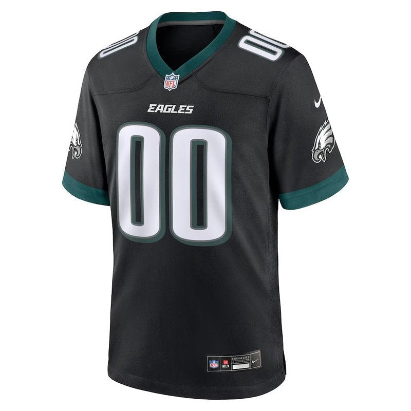 Philadelphia Eagles - Camiseta NFL de juego personalizada alternativa - Negra