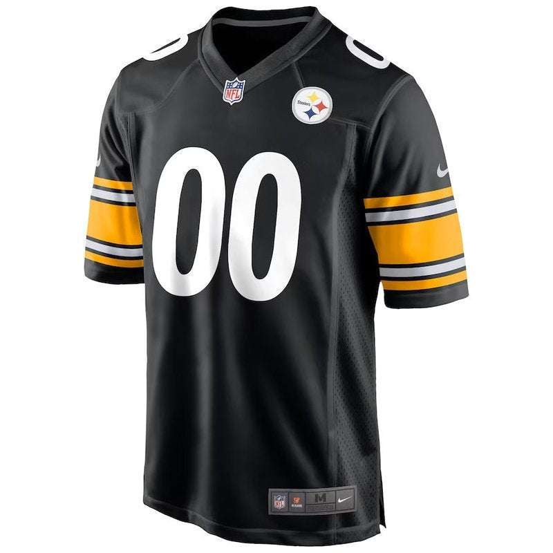 Pittsburgh Steelers - Camiseta de partido personalizada de la NFL - Negra