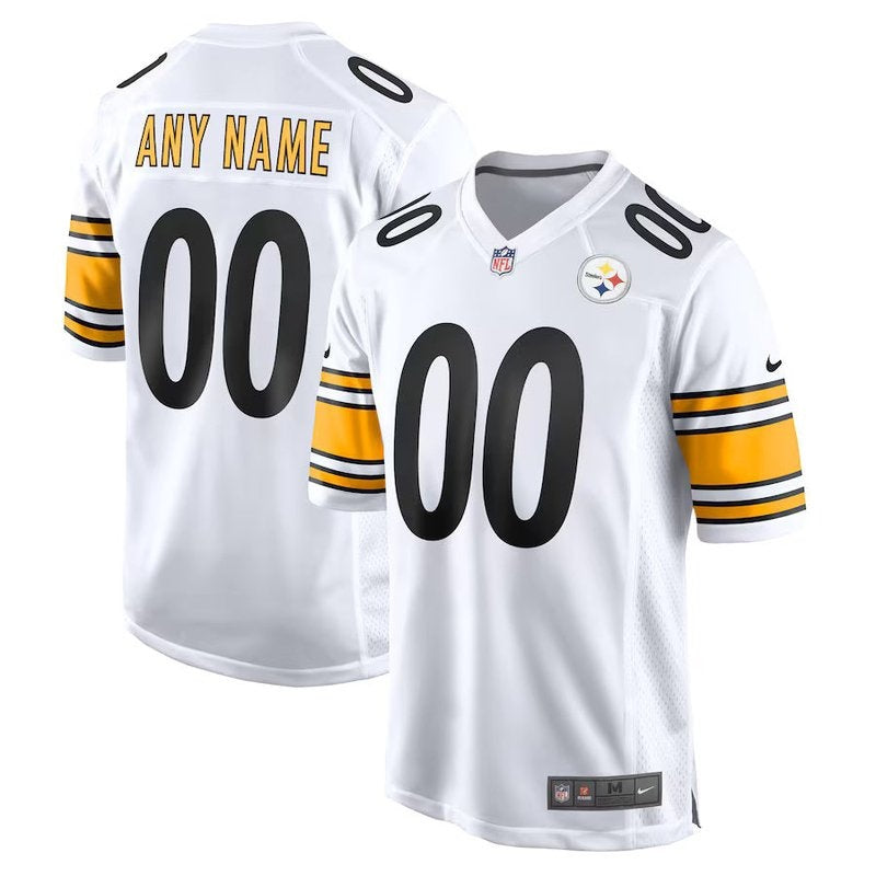 Pittsburgh Steelers - Camiseta de partido NFL personalizada - Blanca