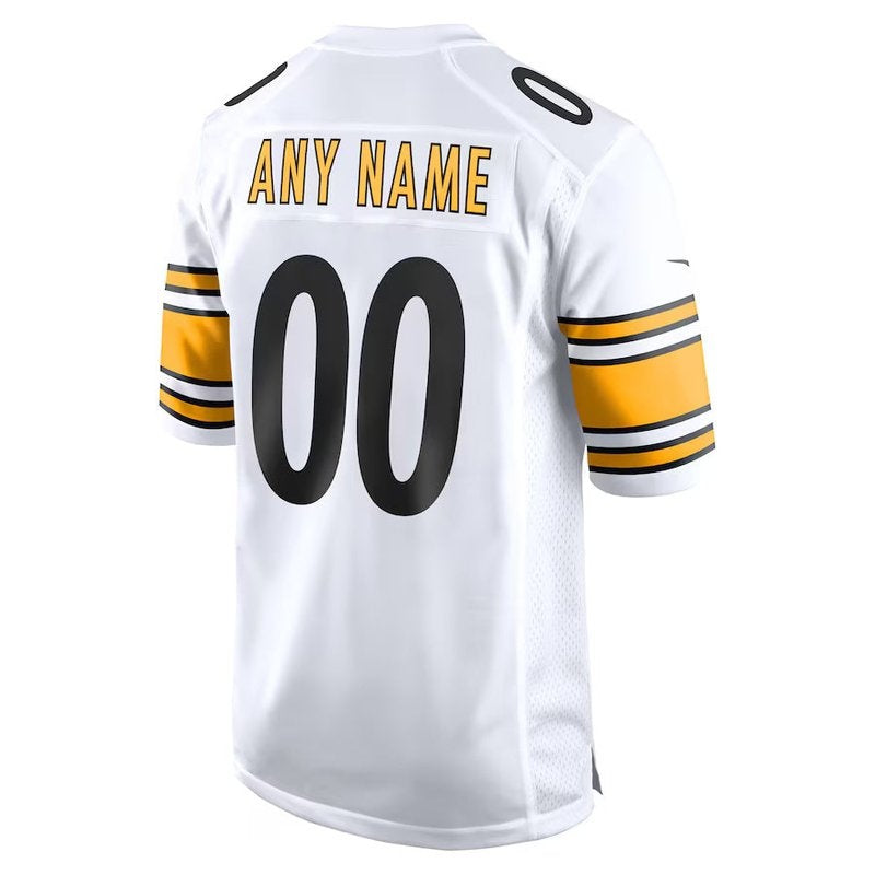 Pittsburgh Steelers - Camiseta de partido NFL personalizada - Blanca