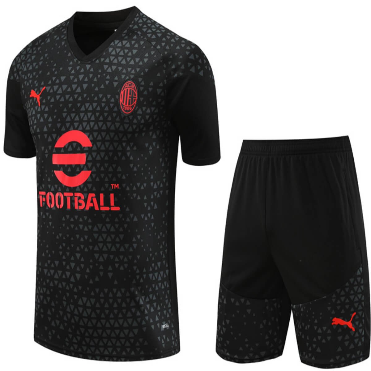 Camiseta de entrenamiento II + Pantalón corto AC Milan