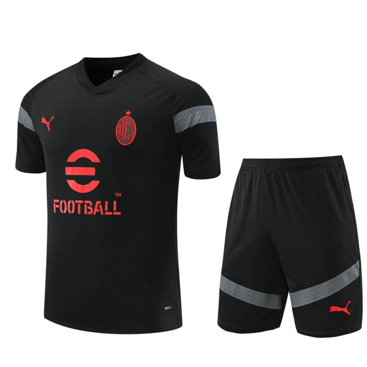 Camiseta de entrenamiento III + Pantalones cortos AC Milan