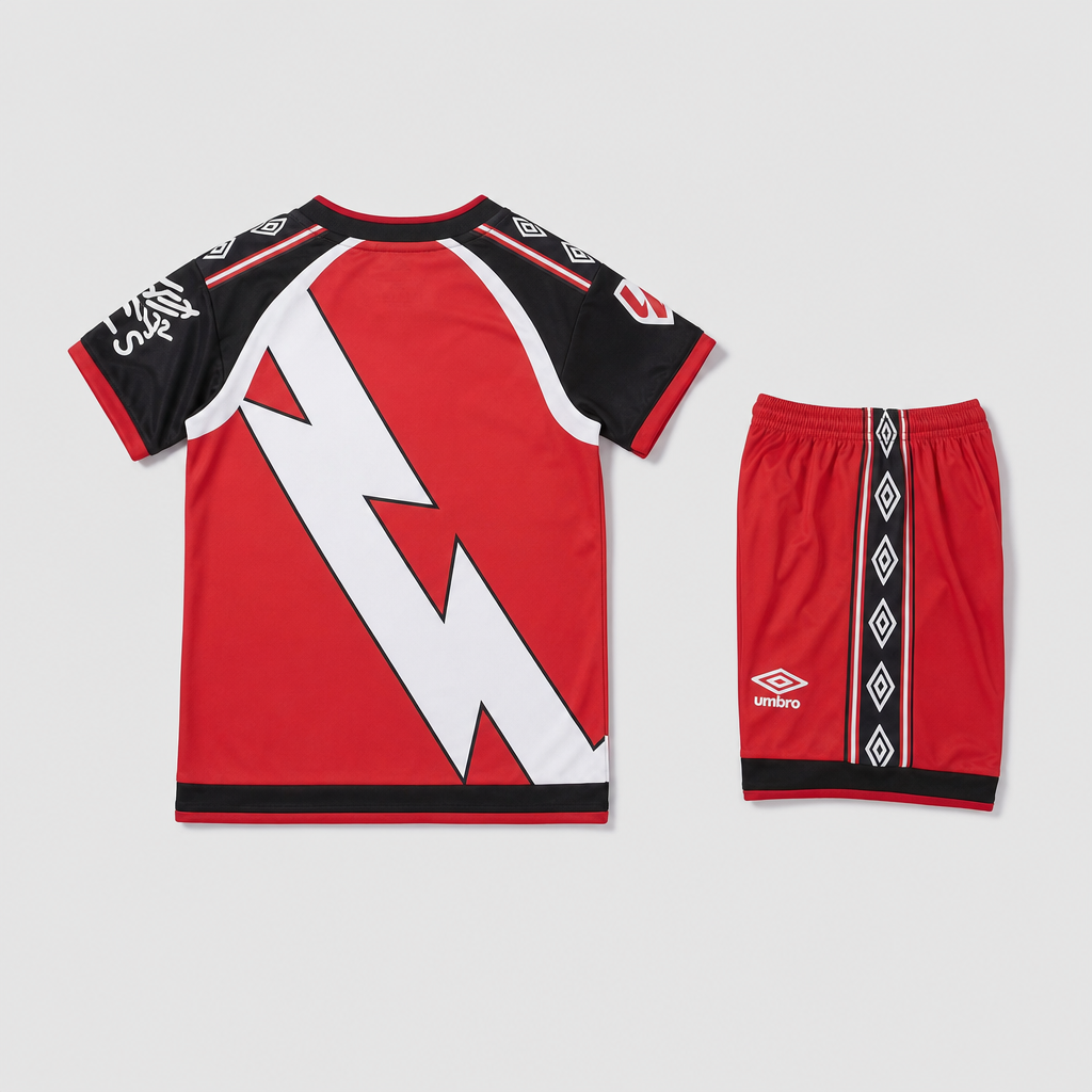 Jersey Rayo Vallecano 26/27 Away Kids Kit