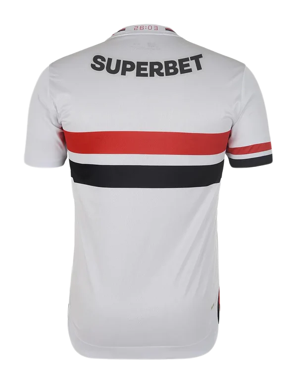 São Paulo 25/26 I Camiseta de local - Patrocinada - Versión aficionado