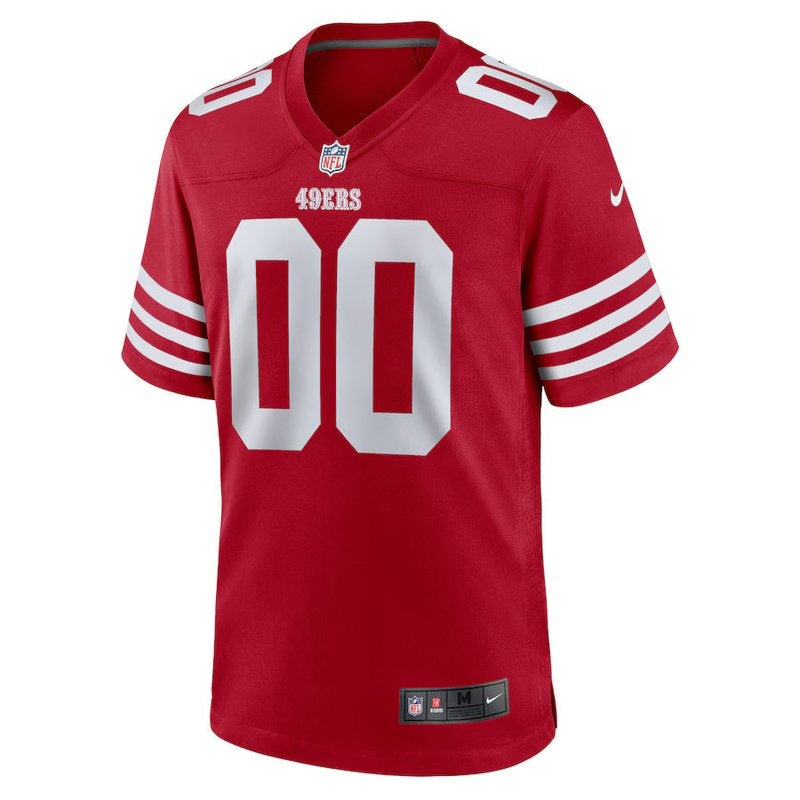 San Francisco 49ers - Camiseta NFL Escarlata Personalizada