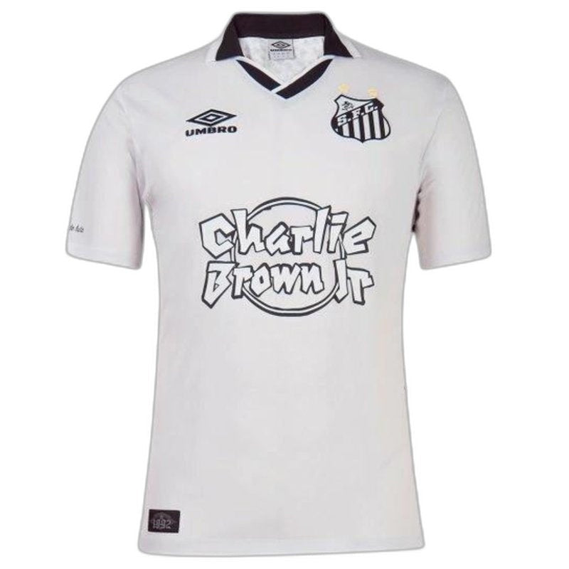 Santos Charlie Brown JR Jersey Blanca - Versión Fan