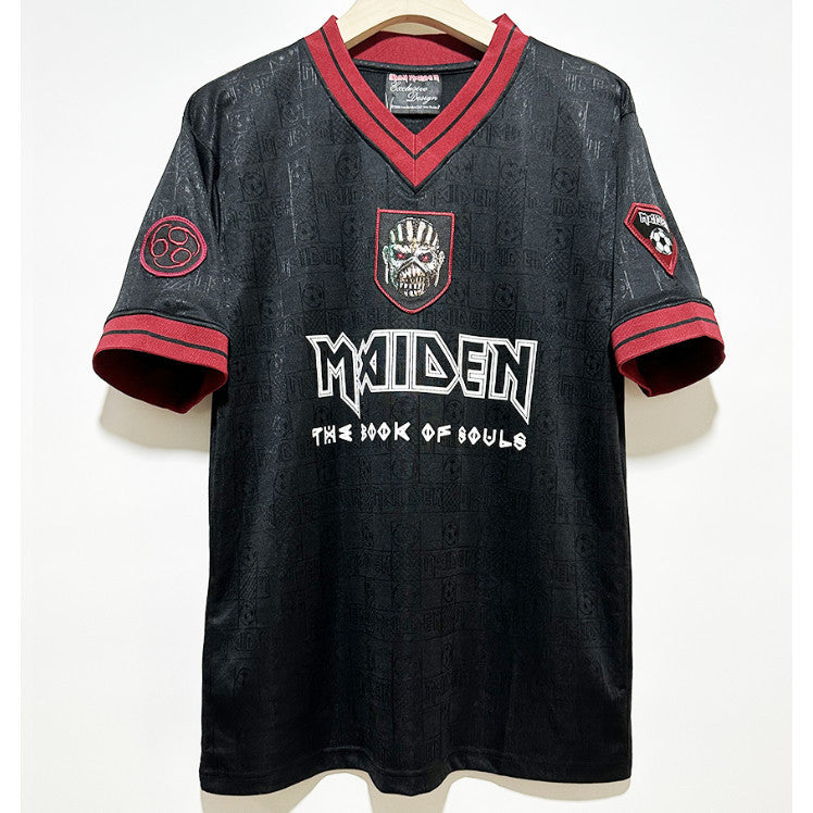 Retro Iron Maiden Jersey Black