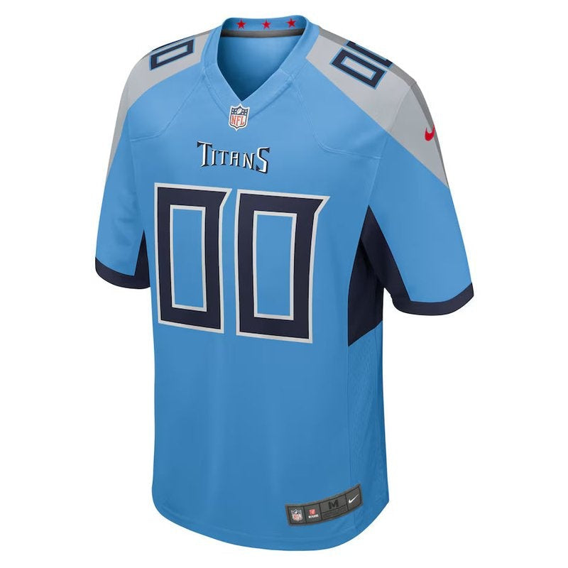 Tennessee Titans - Camiseta de partido NFL alternativa personalizada - Azul claro